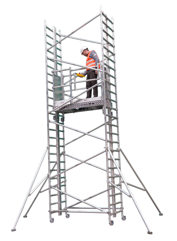 Elektrische Kamersteigerlift Type S werkhoogte 4 meter