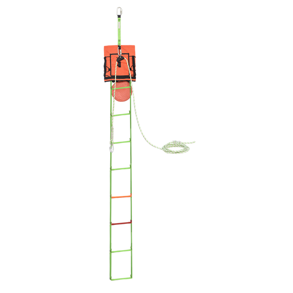 Vluchtladder - reddingsladder 6 meter.